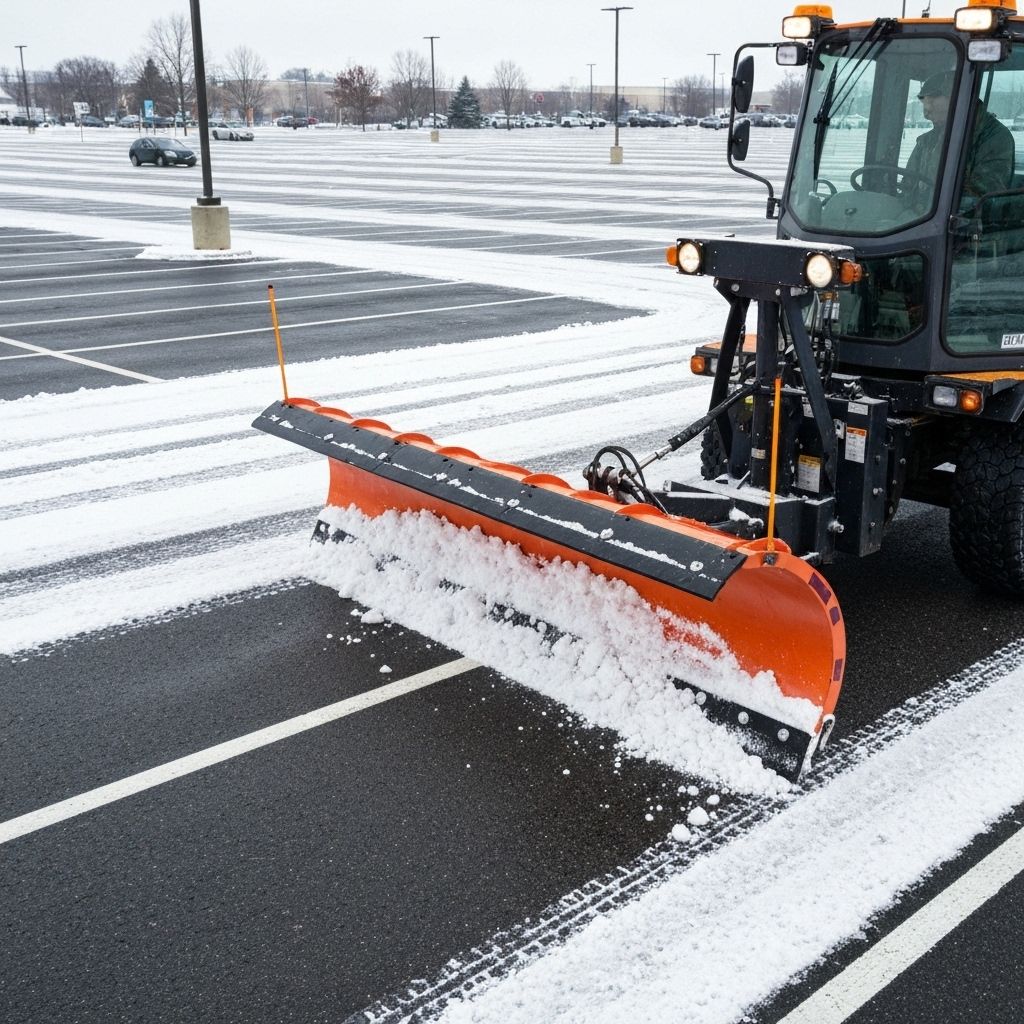 Snow Plowing & Removal by Earth Shaper Services